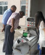 為埃及客戶提供瓜果脫皮、切割、風(fēng)干、包裝生產(chǎn)線