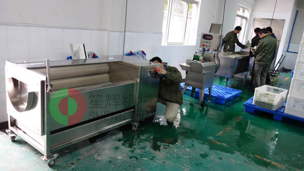 我公司為日資企業(yè)WCSP提供芥茉加工線！