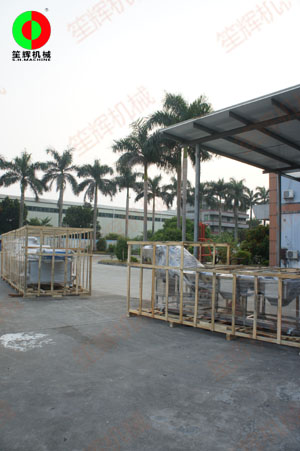 十一黃金周節(jié)后忙出貨，客戶另一條無(wú)損清洗線完工交貨！