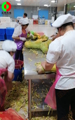 工程售后團(tuán)隊(duì)現(xiàn)場(chǎng)考察江西客戶生產(chǎn)現(xiàn)場(chǎng),提供整套瓜果加工設(shè)備方案！