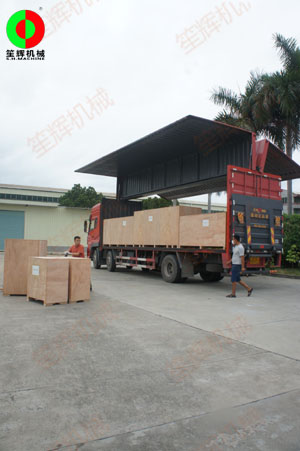 羅馬尼亞客戶薯條生產(chǎn)線按期裝車交付！