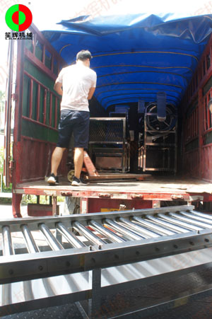 鯪魚去鱗清洗分選加工生產(chǎn)線出貨交付客戶！