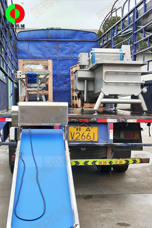 廣西黃小姐的一批中央廚房?jī)舨思庸ぴO(shè)備發(fā)貨交付！