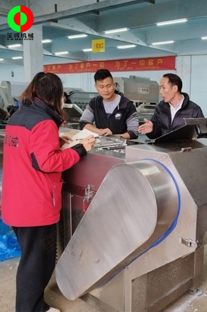 兩批客戶帶物料親臨我司試機(jī)考察，并簽訂意向合同！