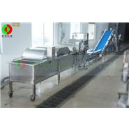 自動藥草清洗線/中藥草切割清洗脫水生產線